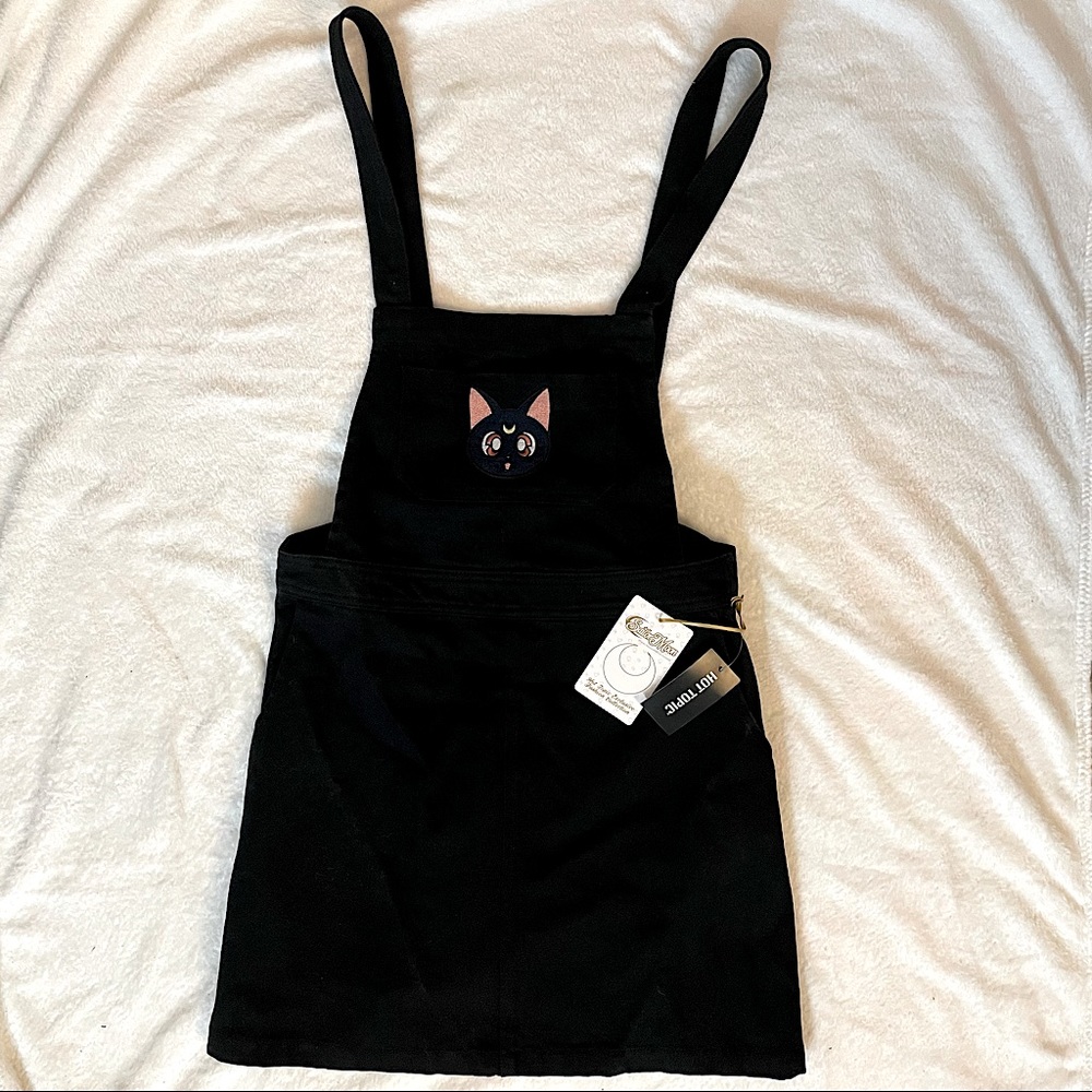 Hot Topic Exclusive Sailor Moon Luna Skirtall Sz M New With Tags